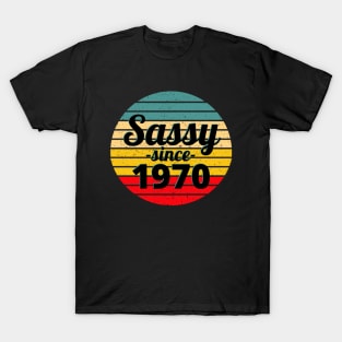 Sassy Since 1970 T-Shirt